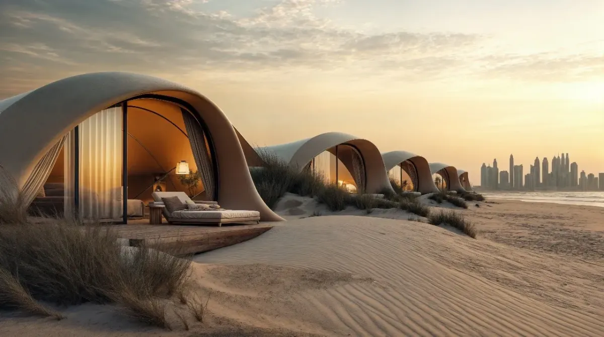 Luxury Glamping Resort Design | Sustainable Eco Retreat